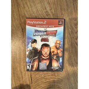 WWE Smackdown VS Raw 2008 (PS2, 2007) CIB
